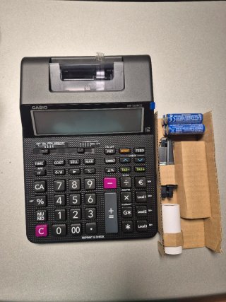 Calculadora Casio HR-150RCE Impresora