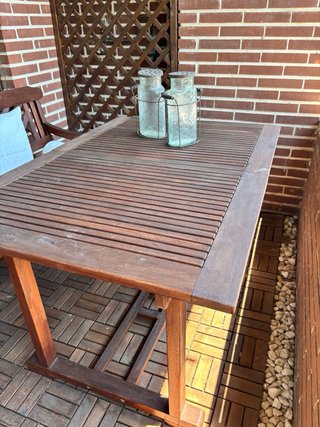 Mesa extensible y 2 Sillas Terraza