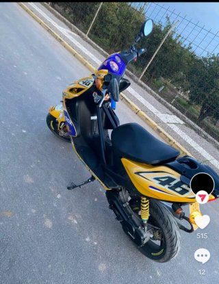 Barras refuerzo chasis yamaha aerox