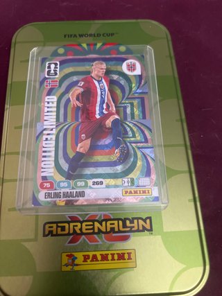 Carta Erling Haaland Adrenalyn XL FIFA