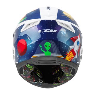 Casco Infantil CGM 265 Micro Space Azul