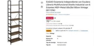 Estantería Industrial EUGAD 6 Estantes
