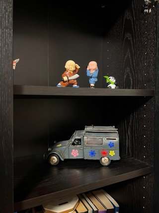 Estantería Billy Ikea Negra Cristal