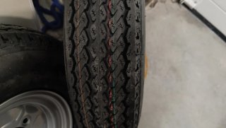 Ruedas para remolque 5.00-10 con llantas, nuevas