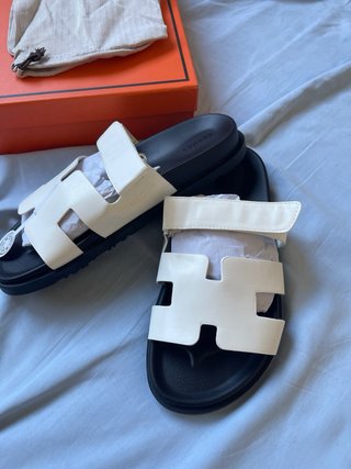 Sandali Hermes Bianchi e Neri