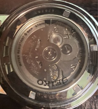 Reloj Seiko 5 7S26-04E2 50M Automático Oro/Plata