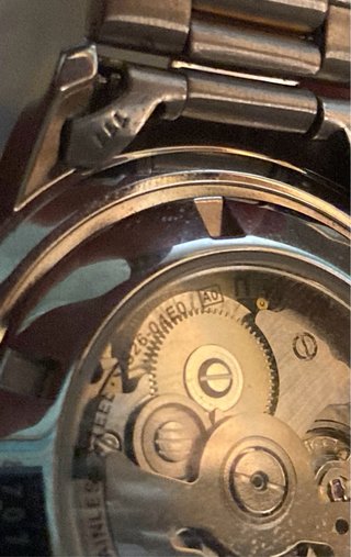 Reloj Seiko 5 7S26-04E2 50M Automático Oro/Plata