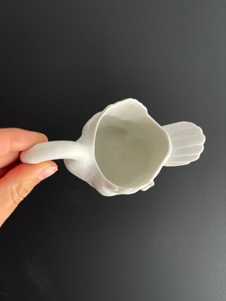 Cisne Vista Alegre em Porcelana