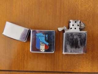 Raro Encendedor Zippo UNPROFOR Italia, 1998.