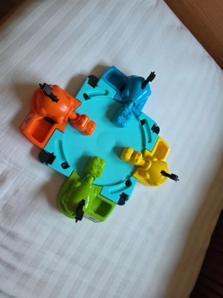 Juego Tragabolas Hipopótamos