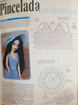 Revista Ganchillo BARBIE año 2009