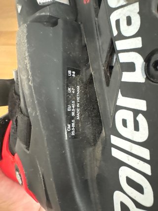 Patines Rollerblade Rojos y Negros