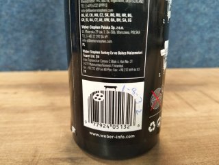 Detergente per acciaio inossidabile Weber 300 ml
