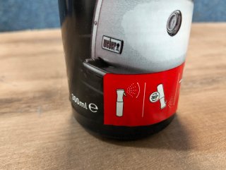 Detergente per acciaio inossidabile Weber 300 ml