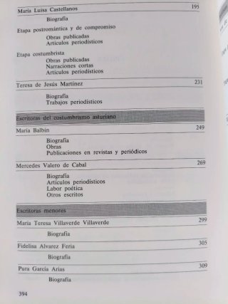 Escritoras asturianas del siglo XX