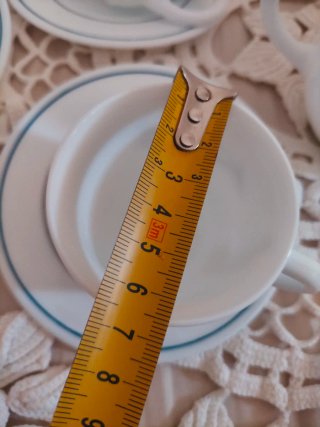 Juego de té vintage Harmonia porcelana