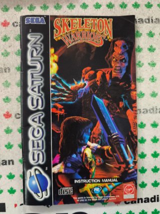 Skeleton Warriors Sega Saturn