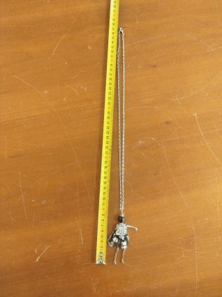 Collana donna ciondolo bambola
