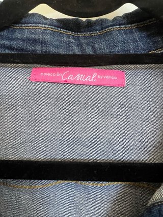 Chaqueta tejana azul talla L
