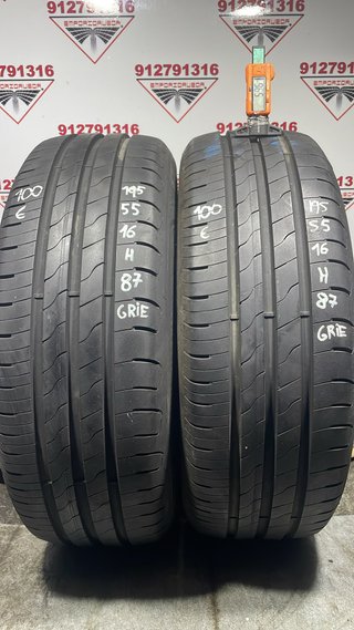 195 55 16 H GOODYEAR RUEDA SEMINUEVA OFERTA