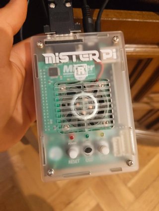 Mister FPGA (Mister Pi) con case + cavo scart