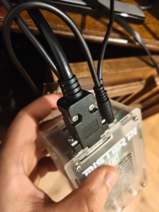 Mister FPGA (Mister Pi) con case + cavo scart