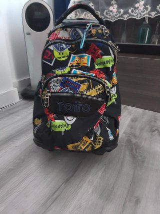 Mochila escolar con ruedas Totto