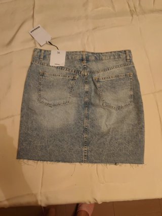 Falda vaquera Bershka