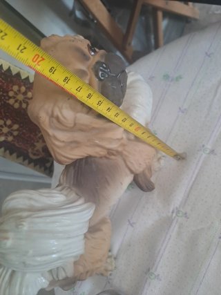 Figura perro cerámica c. Martinu