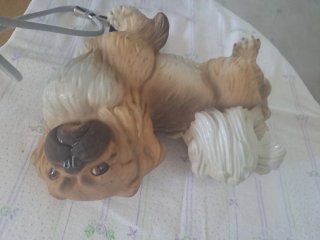Figura perro cerámica c. Martinu