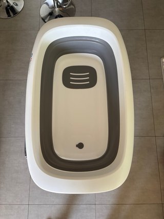 Bañera bebé plegable con almohada