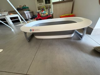 Bañera bebé plegable con almohada
