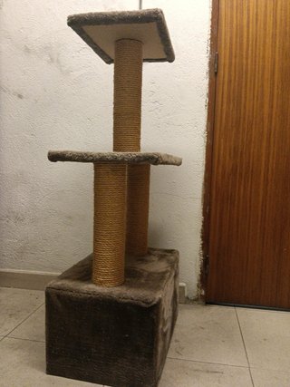 Rascador para gatos de tela