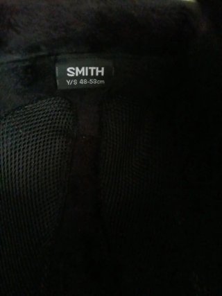 Casco de esquí Smith Talla S Negro