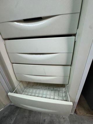 Congelador vertical new pol 185 cm 8 cajones