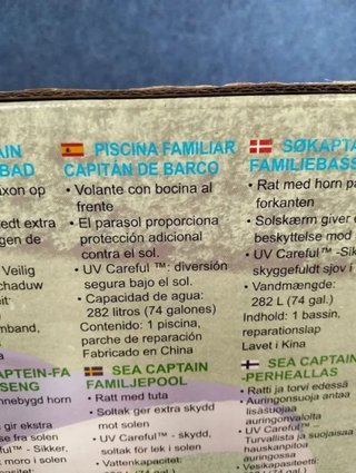 Piscina Familiar Bestway Sea Captain 54370