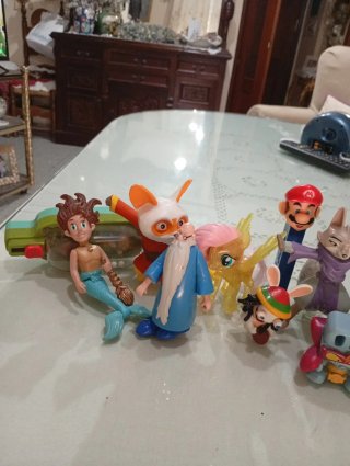 Lote Figuras PVC Colección Varias