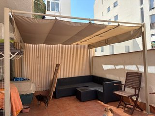 Pérgola IKEA HAMMARON 3x3m Beige