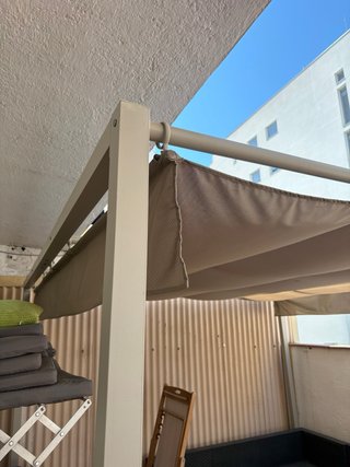 Pérgola IKEA HAMMARON 3x3m Beige