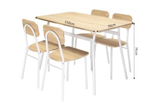 Mesa y 4 Sillas Comedor