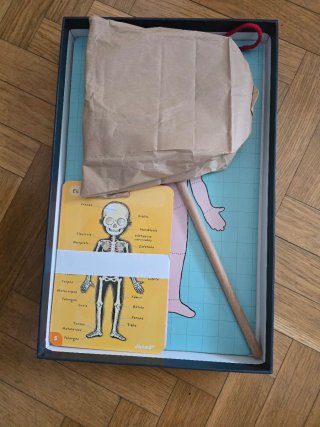 Juego educativo El Cuerpo Humano