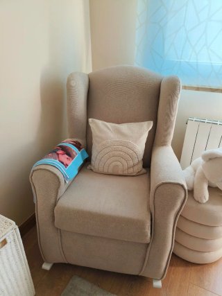 Sillón Balancín Mod. Carla Beige