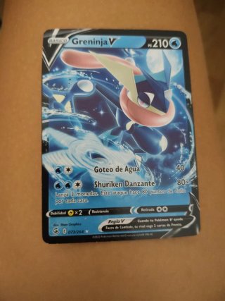 Carta Pokémon Greninja V 073/264