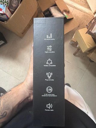 Micrófono Inalámbrico Hi-Res Audio DSP