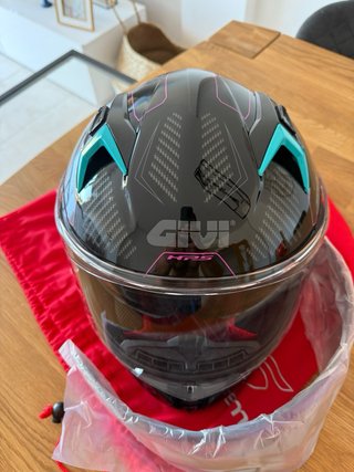 Casco Moto Integral Talla M Negro