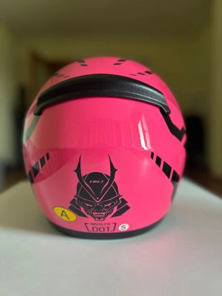 Casco Moto Integral HNJ Rosa Talla S