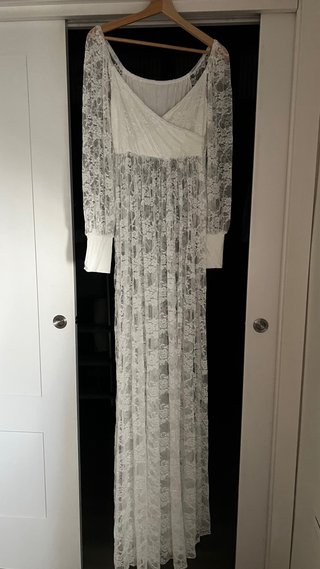 Vestido de encaje para embarazo