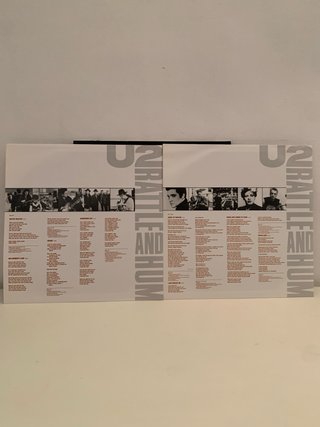 U2 Rattle and Hum Reedición 2002 Vinilo 180grs