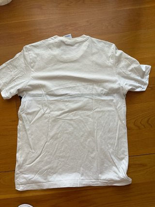 Camiseta Adidas Blanca y Negra