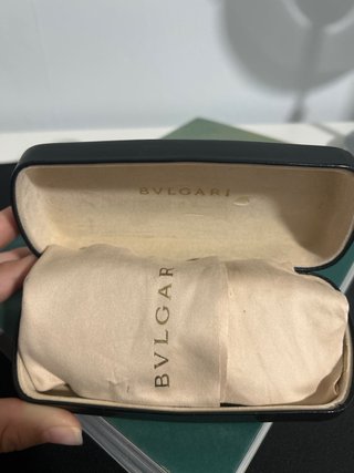 Gafas de Sol Bvlgari Negras con Incrustaciones